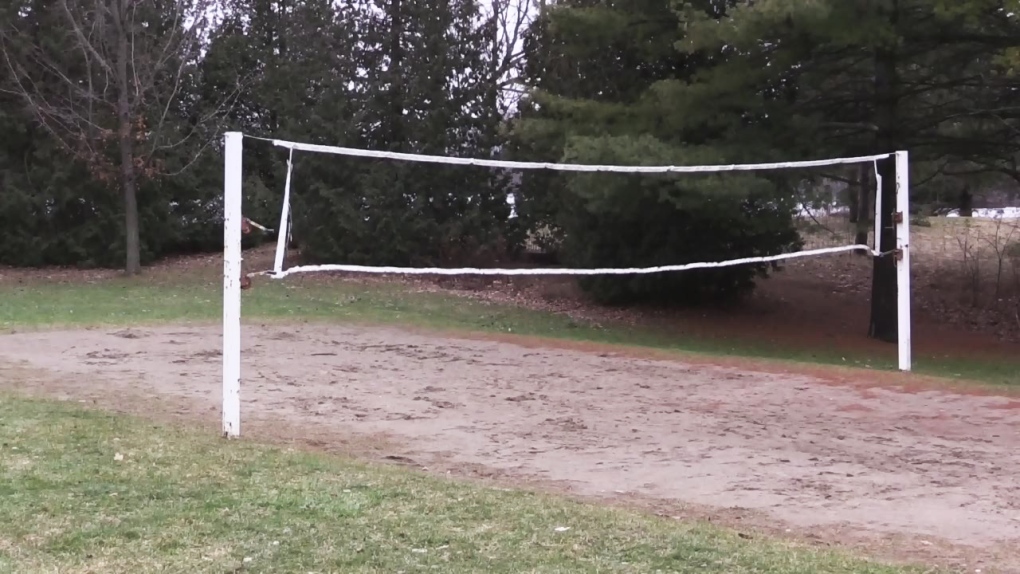 New beach volleyball courts coming to Shade's Mills this ...