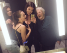 Mahri Smith selfie with elderly woman 