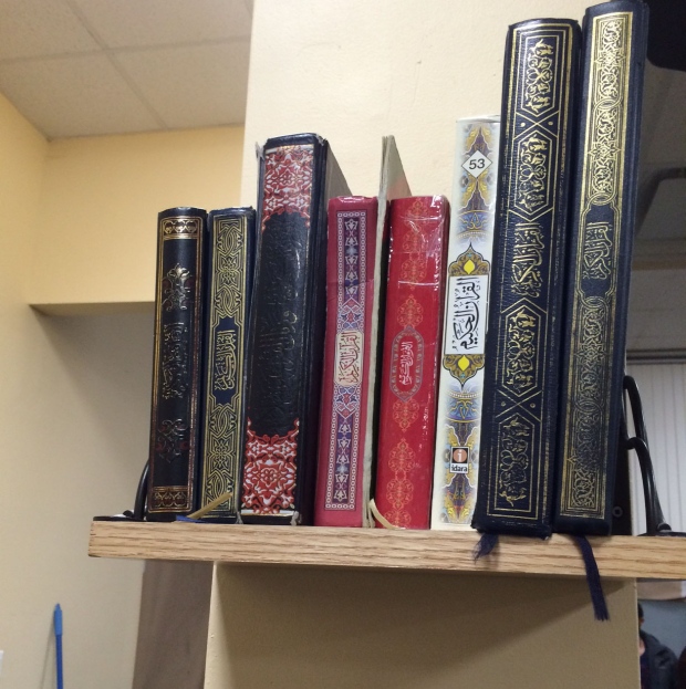Books at Sainte-Foy mosque