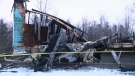 The bungalow at 6703 Dwyer Hill Road, just south of Roger Stevens, was completely destroyed by fire on Wednesday, Feb. 1, 2017.