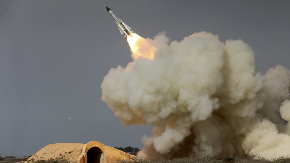 Missile testing in Iran