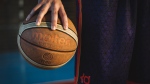 A basketball is seen in this undated file photograph. (Pexels)