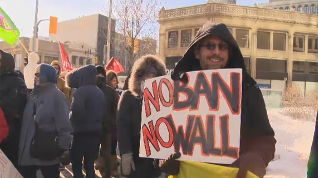 Protesters push city to declare Winnipeg sanctuary