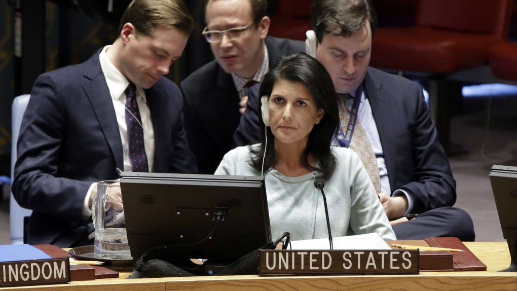 U.S. Ambassador to the UN Nikki Haley