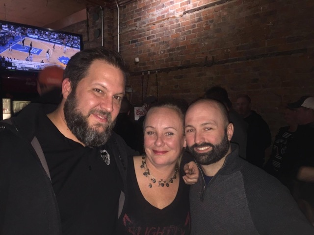Chris Mickle, Billie Jo Zacher and Cory Clarkson (left to right). (Courtesy Dominion House)