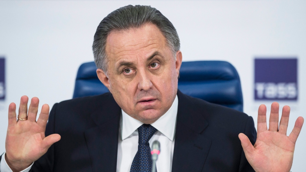 Vitaly Mutko in Moscow, in 2015