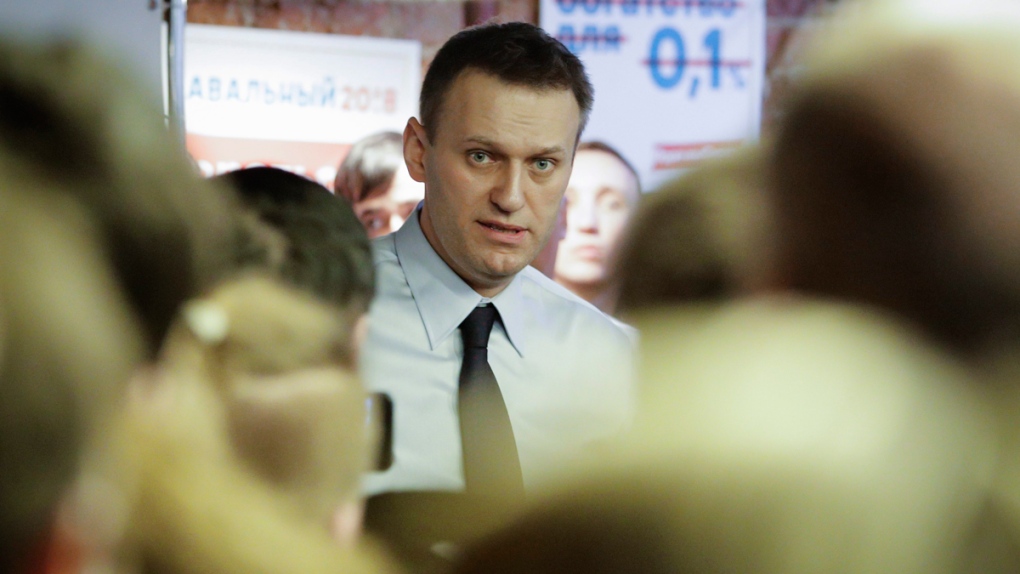 Alexei Navalny in St. Petersburg