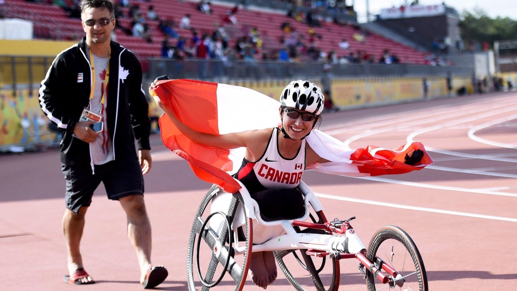 Michelle Stilwell at the Para Pan American Games
