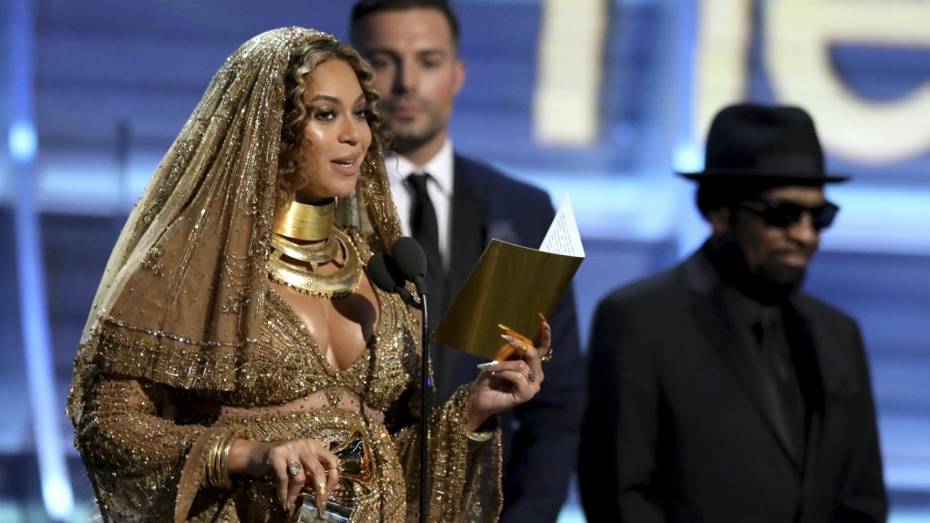 Beyonce wins Grammy Award for Lemonade