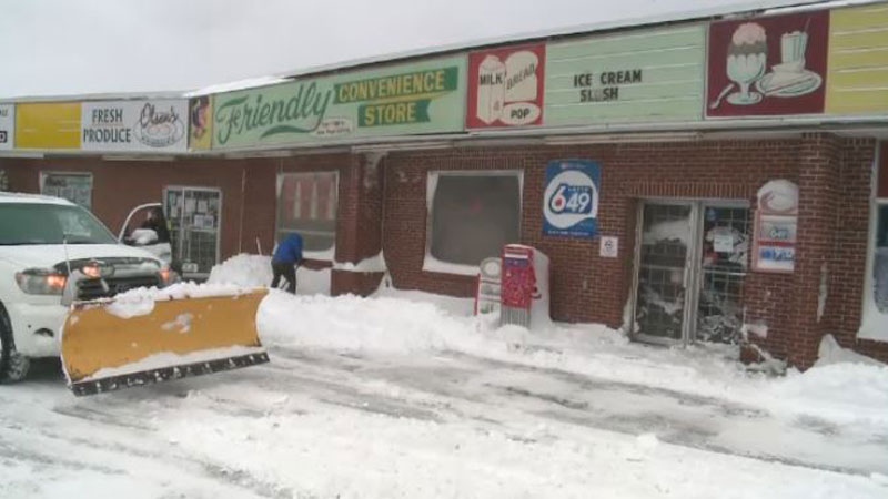 A Saint John man who left his home at the height of Monday's storm to go to a convenience store has been found dead.