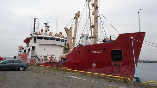 CCGS Tracy docked at Prescott, Ontario (Govt of Canada photo)