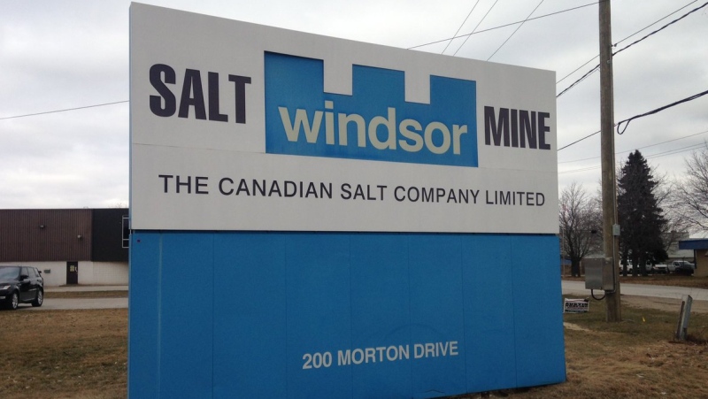 The Windsor Salt Mine in Windsor, Ont, on Thursday, Feb. 16, 2017. (Chris Campbell / CTV Windsor)