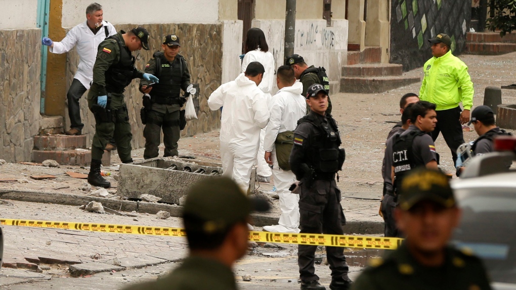 Bogota, Colombia bomb