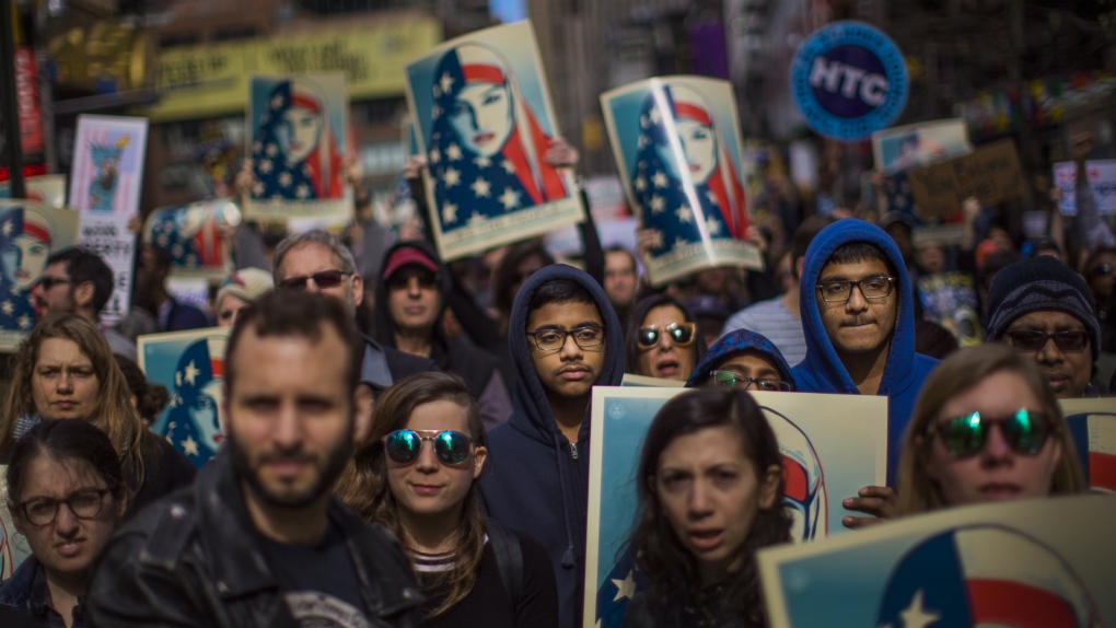 Pro-immigration rallies held in U.S.