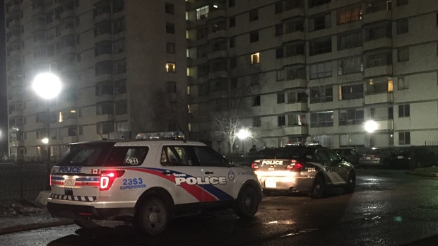 Shooting victim located outside entrance to apartment building in Etobicoke - CTV News