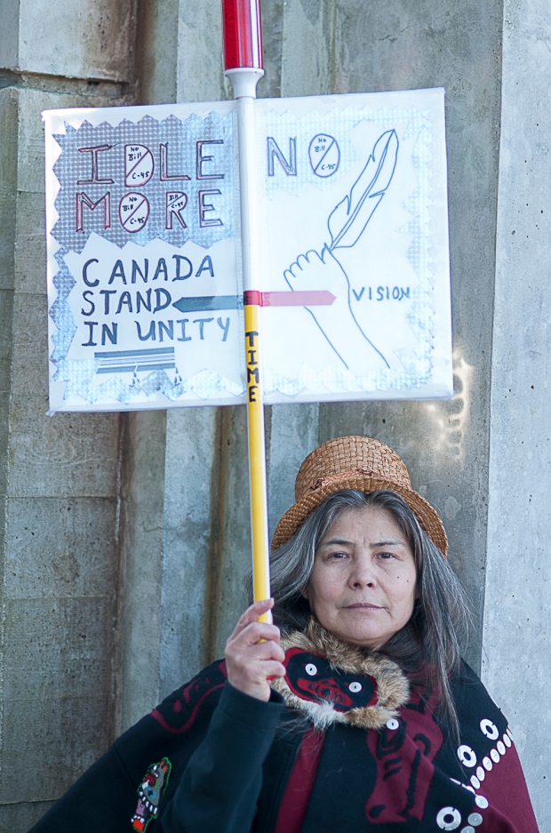 Idle No More protest in Vancouver, Canadian Mosaic