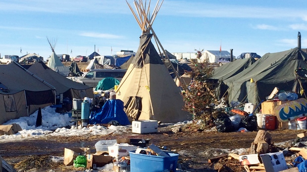 Dakota Access Pipeline protest camp