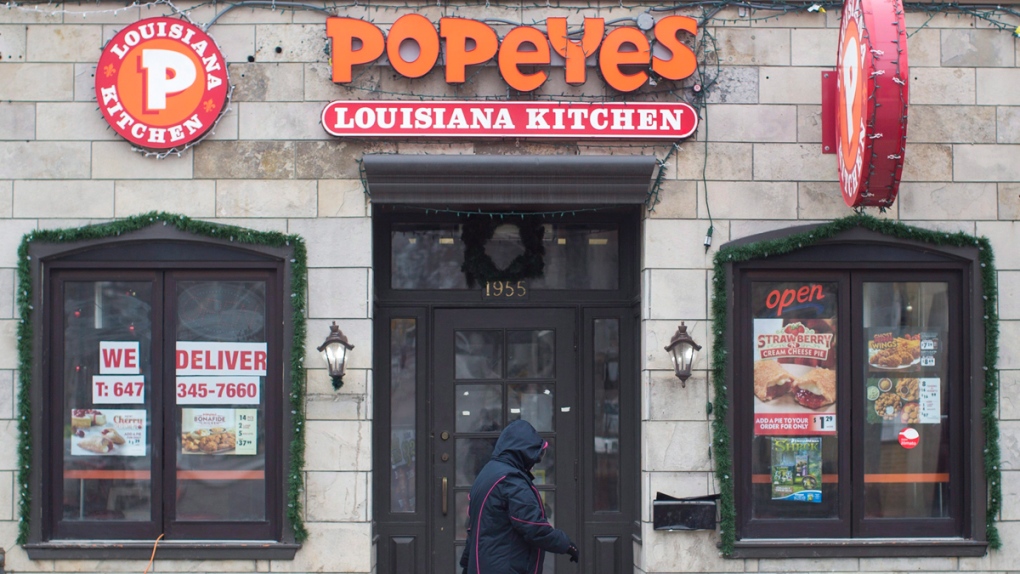 Popeyes Louisiana Chicken outlet in Toronto
