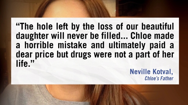 Chloe Kotval's family statement