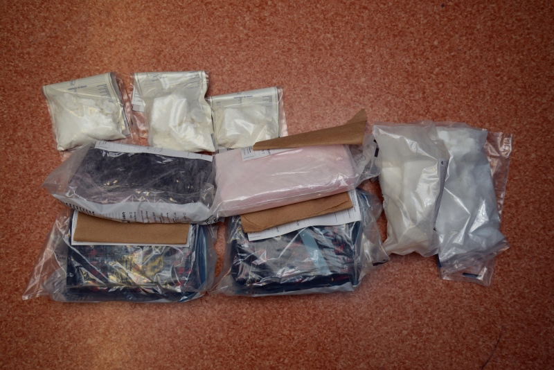 A portion of drugs seized in Project Silkstone. (Courtesy OPP)