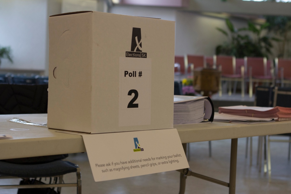 Elections Saskatchewan poll box