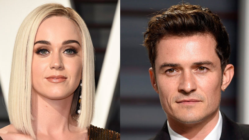 Katty Perry and Orlando Bloom