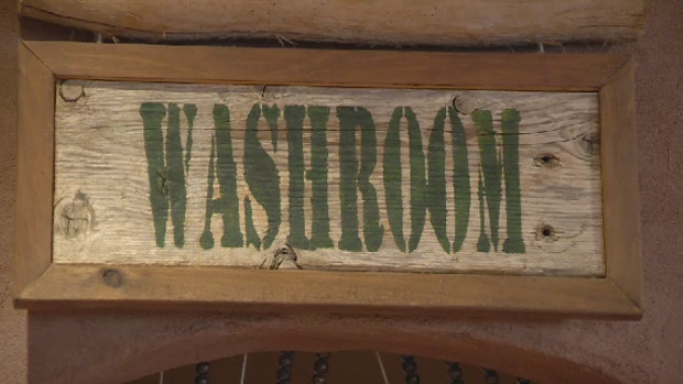 Washroom Sign 