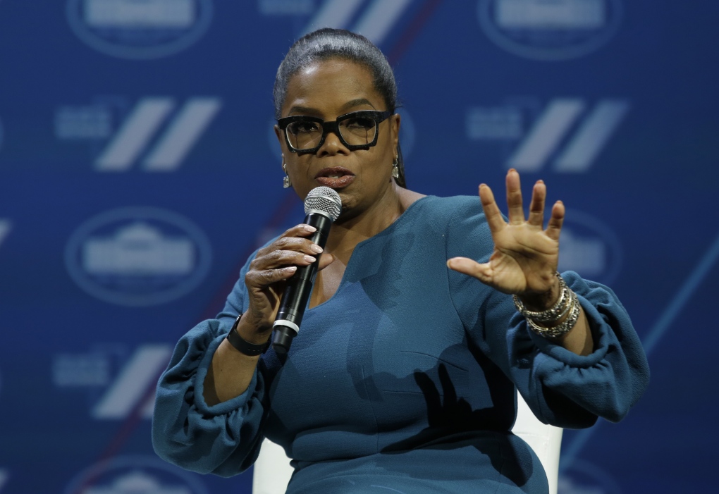 Media mogul Oprah Winfrey 