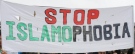 A Stop Islamophobia sign. (Courtesy Fight Islamophobia in Windsor / Facebook) 