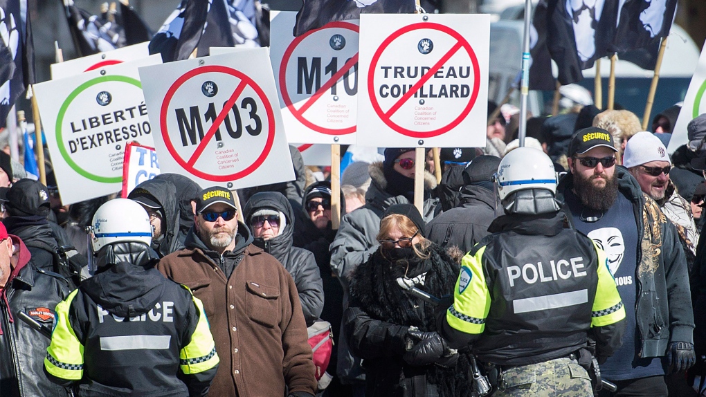 motion M-103 in Montreal,