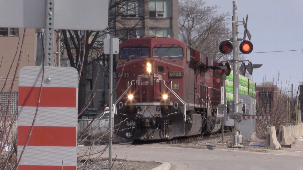 CP Rail crossing
