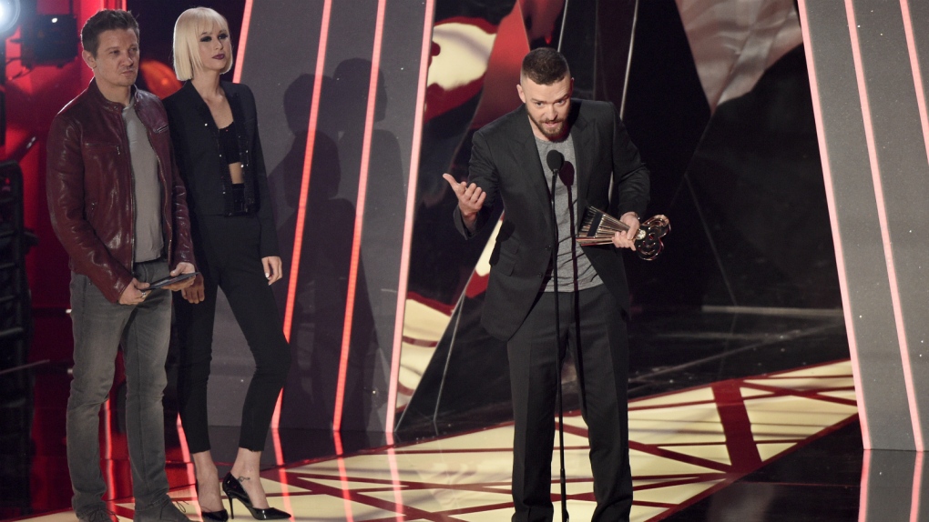 Timberlake wins iHeartRadio award