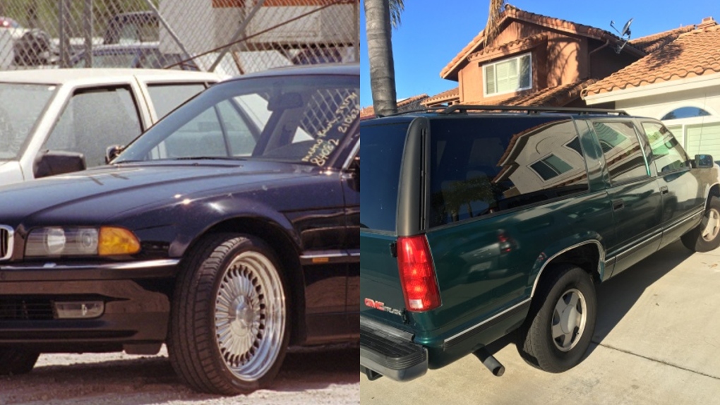 Tupac and Biggie Smalls cars
