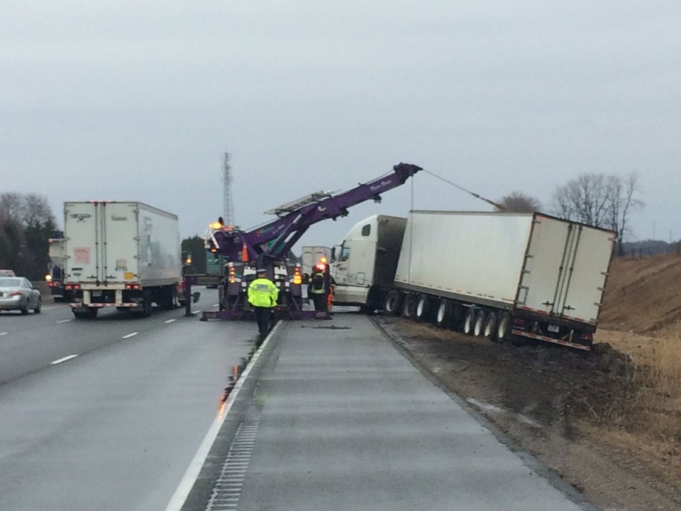 OPP credit truck driver for preventing possible fatal