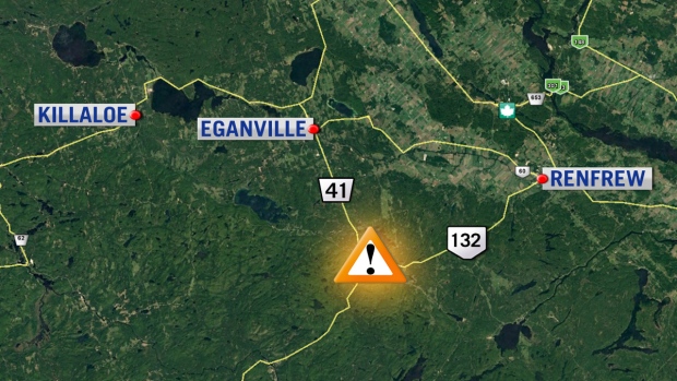 Logging truck crash near Eganville, Ont. - CTV News