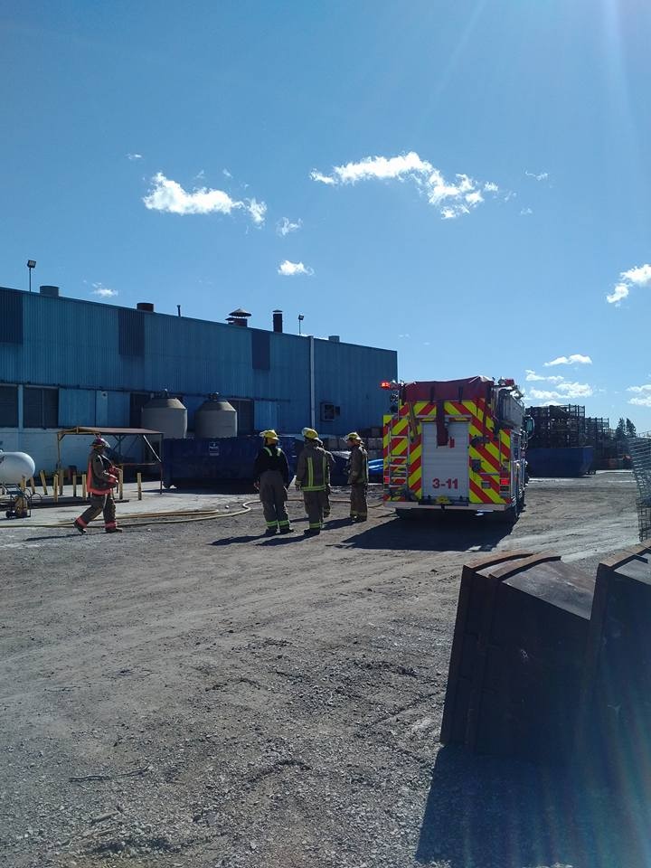 Accurcast at 333 Arnold St. in Wallaceburg was evacuated after a minor explosion and fire on Wednesday, March 8, 2017.
(Source: Municipality of Chatham-Kent)