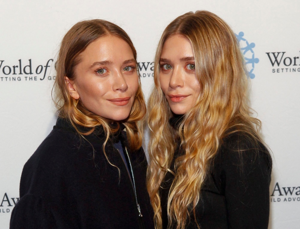 Mary-Kate Olsen, left, and Ashley Olsen
