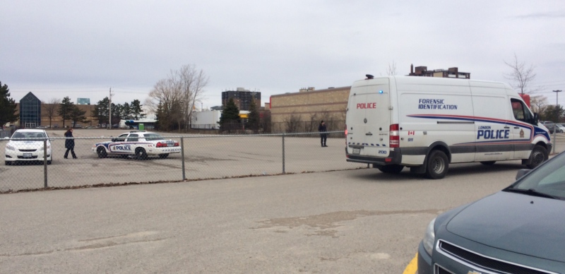 Stabbing incident at Saunders SS on March 9, 2017 (Reta Ismail/CTV)