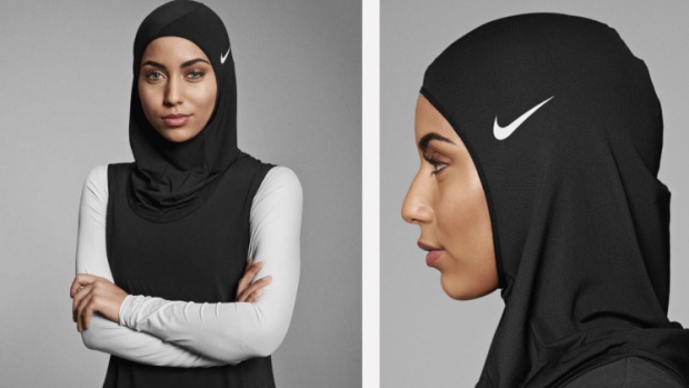 debut a hijab for Muslim athletes 