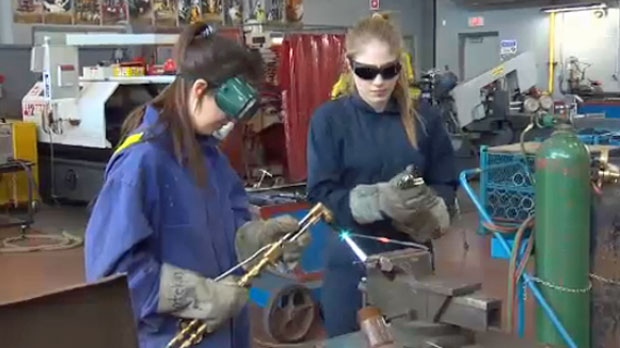 High school welders - Calgary