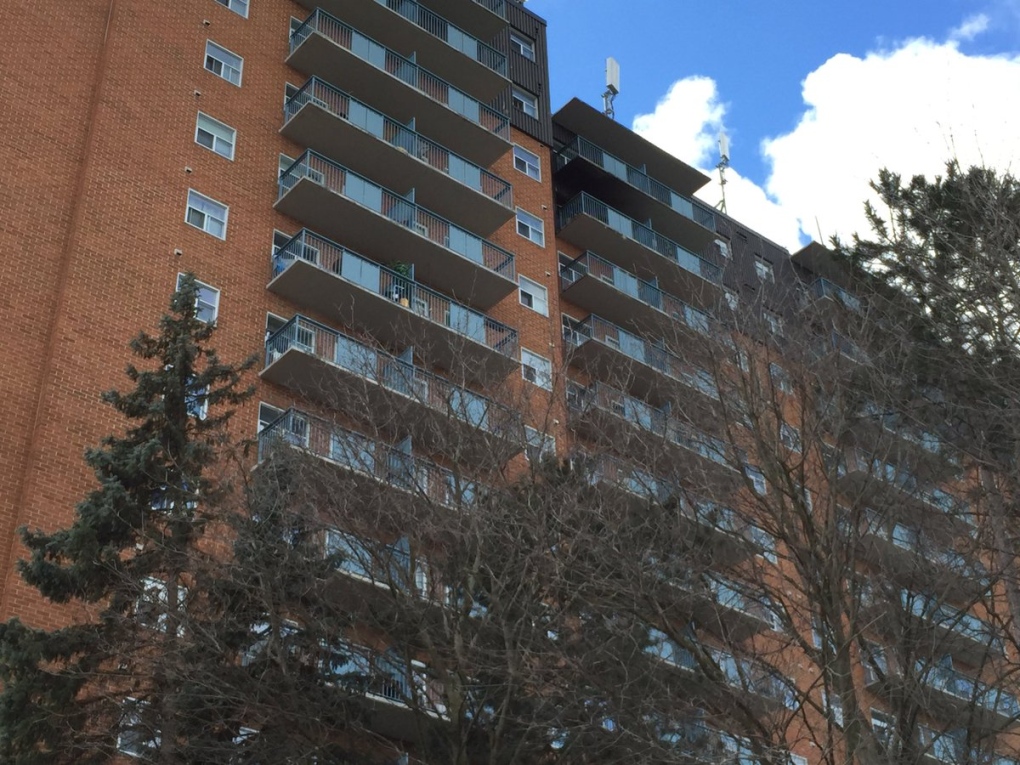 Walnut Street apartment fire