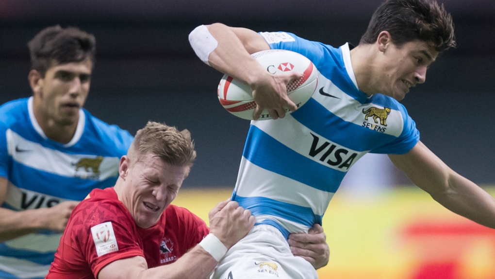 Canada falls to Argentina in Rugby 7s