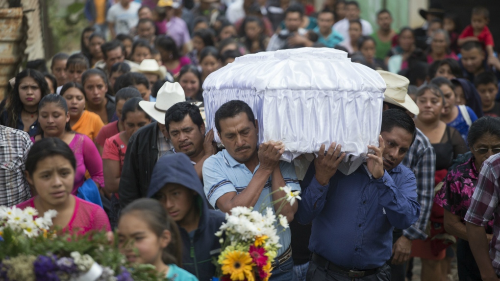 Funeral held for victim of Guatemala shelter fire