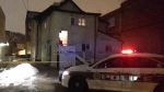 Police were called to a house at 288 Langside Street around 1:30 a.m. (Source: Stephanie Tsicos/CTV News)