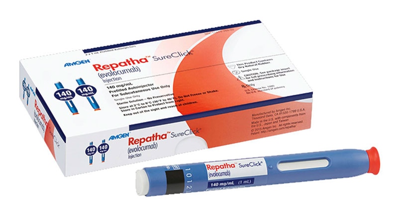 Cholesterol drug Repatha