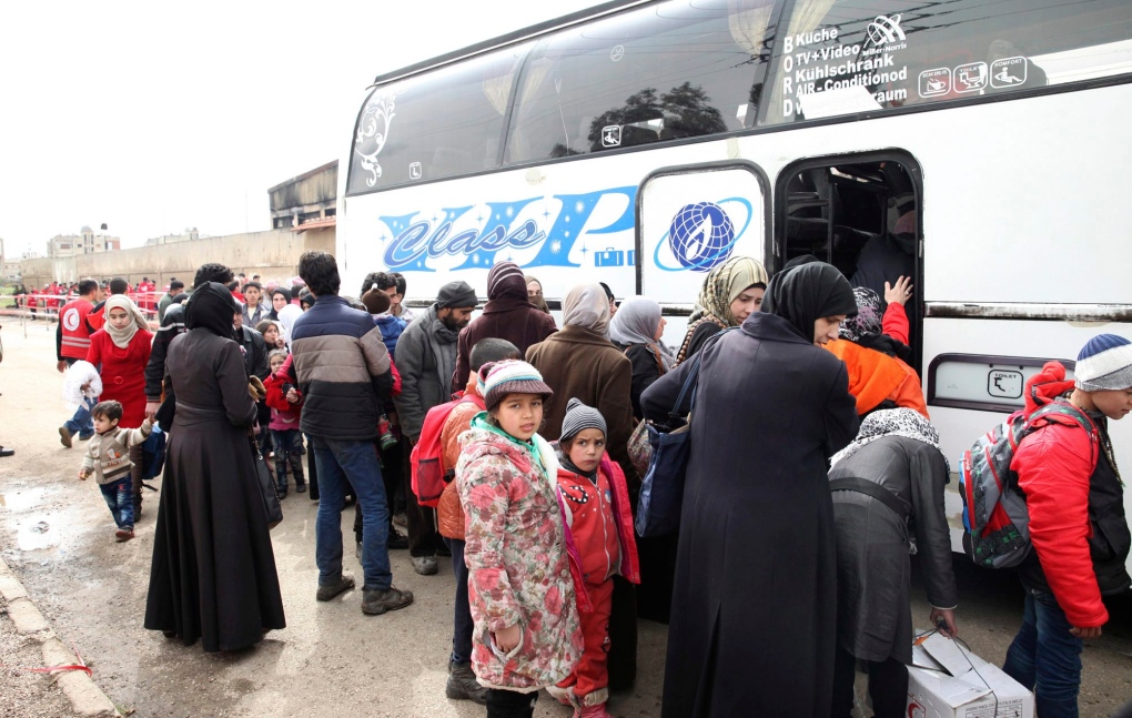 Homs evacuation