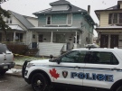 Windsor police are investigating a fatal shooting on Elsmere Avenue on Saturday, March 18, 2017. (Alana Hadadean/CTV Windsor) 