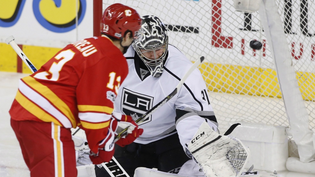 Gaudreau scores in Flames win over Kings