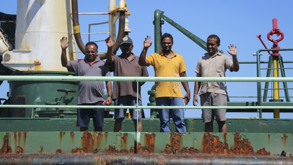 Ship released by pirates in Somalia