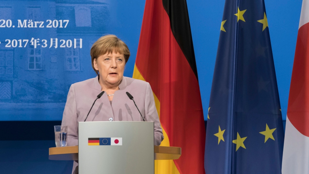 German rock star Campino expresses support for Merkel